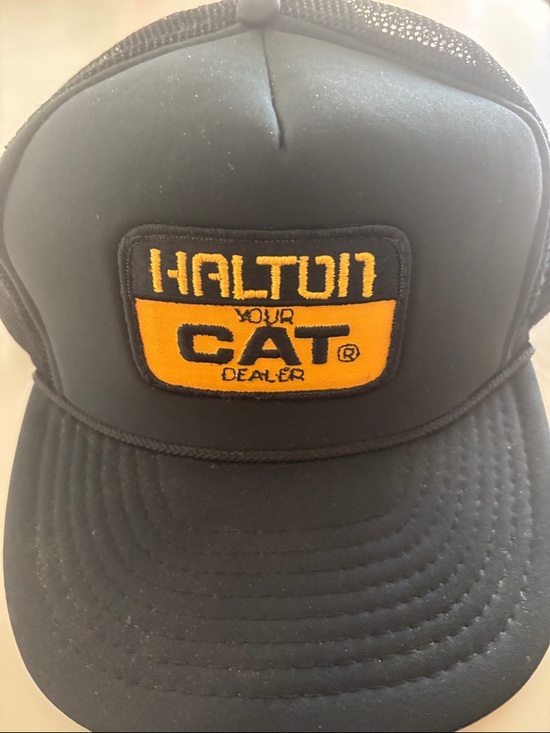 nissin Other - HALT011 Your Cat Dealer Black and Orange Trucker Hat